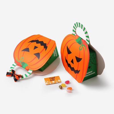 China Halloween Paper Party Supplies Favor Decorations Ghost Pumpkin Bag Kids Halloween Candy Gift Bag Kids Cookie Tote Bag for sale