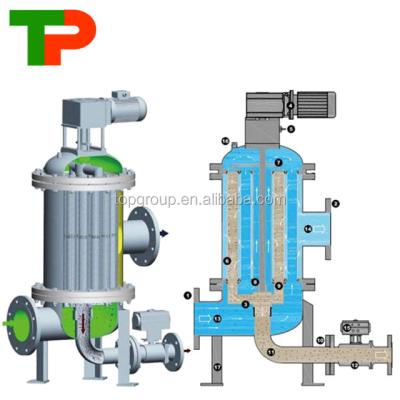 China food & Industrial Beverage Plant TPBC Brush Self Cleaning Filter For Sewage Pretreatment for sale