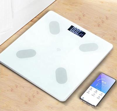 China Weight Function Factory Glass Bluetooth Body Fat Health Bathroom Customized Steel Power Smart Body Scale for sale