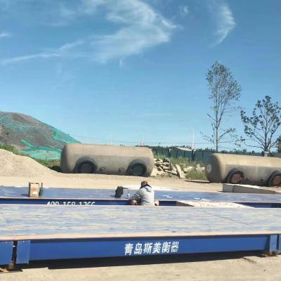 China 60T Highway Overloaded Vehicles Weighbridge Weigh Station for Weight Digital Electronic  Weighing Scales 10t~150t for sale