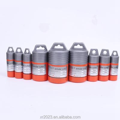 China Alloy Steel Suzhou Factory Price Weldon Shank Hole Multipurpose Drill Bits 50mm Annular Cutters Set for sale