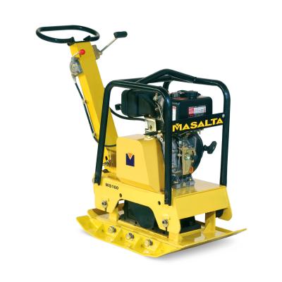 China Reversible Compacting Honda GX200 Gasoline Engine Vibratory Plate Compactor MS160 Supplied Retail Brazil SAUDI ARABIA USA RUSSIA for sale