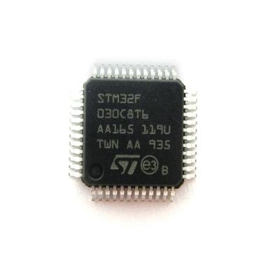 China / high quality IC MCU 32BIT 64KB IC FLASH 48LQFP STM32F030C8T6 for sale