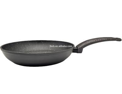 China SUSTAINABLE KITCHENWARE FORGED ALUMINUM FRYING PAN WITH BLASTING for sale