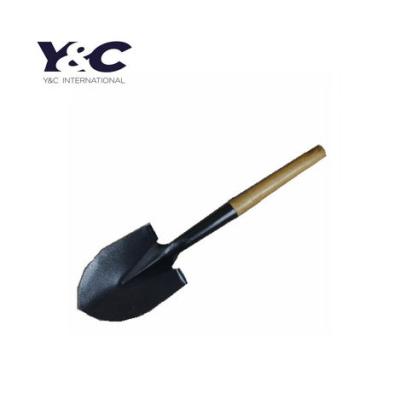 China Snow shovel handle shovel metal wooden shovel for sale