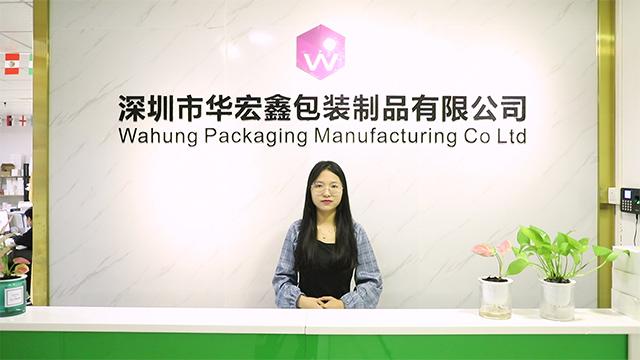 검증된 중국 공급업체 - Shenzhen Wahung Packaging Manufacturing Co., Ltd.