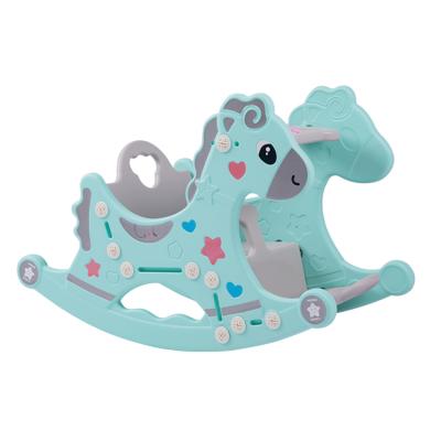 China Best Quality Kids Multifunctional Plastic Safe Selling Indoor Playground Toy Rocking Horse for sale