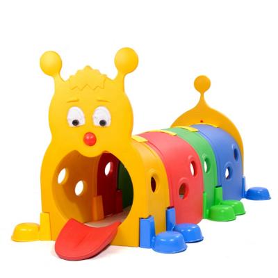 China Environmentally Friendly Outdoor Training Equipment Elf Kindergarten Crawling Drilling Children Play Tunnel for sale