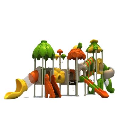 China Lldpe Kids Plastic Preschool Outdoor Playground Equipment Large Slide For Outdoor for sale