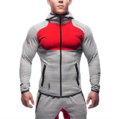 China OEM Service Custom Anti-pilling Mens Long Sleeve Zipper Sweatshirt Fashion Oversized Gym Fitness Zipper Up Hoodies for sale