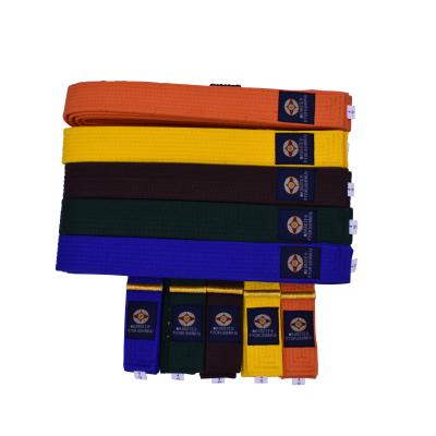 China Durable Wholesale Karate Equipment Kyokushin Karate Belts With Embroidery for sale