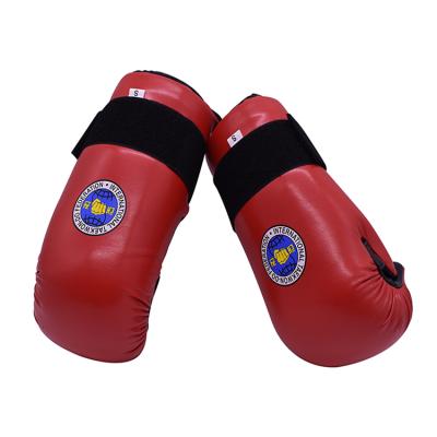 China Factory Supply Comfortable Karate Glove Training Boxing Gloves Taekwondo Hand Protectors for sale