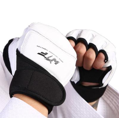 China PU+ EVA Wholesale Taekwondo Gloves Fighting Hand Protector for sale