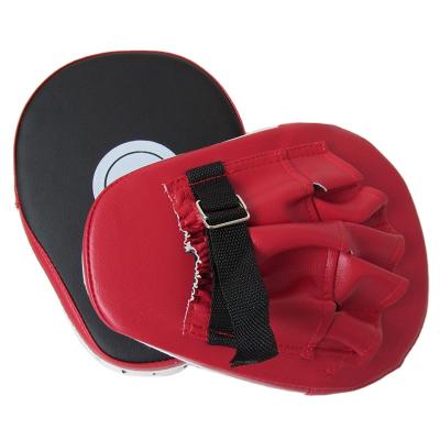 China Curved Kick Shield Five Fingers Target Thai Boxing Punch Pads Kick Protective Boxing Gloves for sale