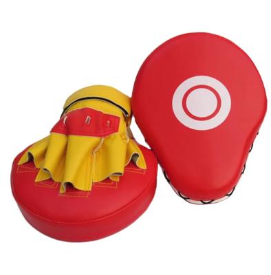 China Kick Shield Boxing Hand Target Paddle Paddle Guard Curved Martial Arts Kick Training for sale