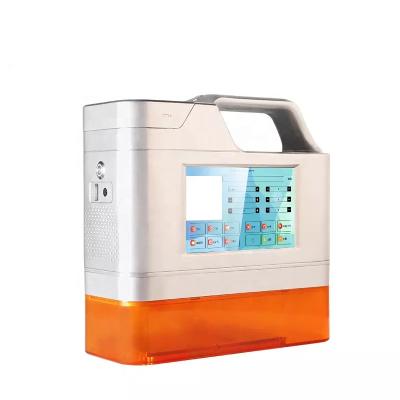 China Laser Marking Economic Mobile Handheld Printer Laser Batch Number Marking Machine for Metal Bag Wood Plastic Bottle for sale