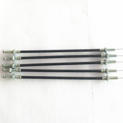 China Drive Control Pull/Push Clutch Shaft Mechanical Control Cable With End Connector for sale