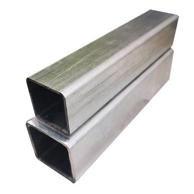 China Hot Rolled Structure Pipe Square And Rectangular Carbon Steel 100 X 100 Mm Galvanized Pipe Actual Weight for sale