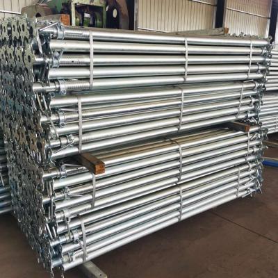 China Construction Galvanized Steel Props 48mm / 60mm GI Scaffolding Pipes for sale