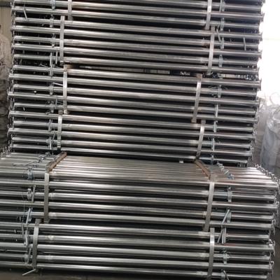 China Construction Galvanized Steel Props 42 / 48mm GI Scaffolding Pipes for sale