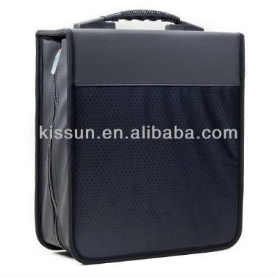 China 320 Capacity Nylon CD Wallet Optical Disc Case CD23757 Black for sale