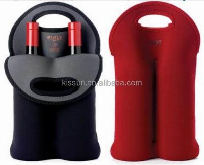 China Insulated Neoprene Wine Bottle Holder for sale