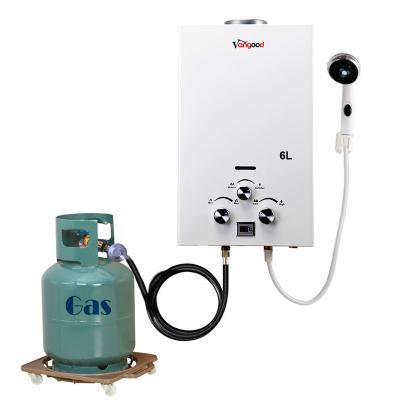 China Car 6L to 8L 10L 12L 14L 16L 20L 24L Natural Instant Gas Propane Boiler Lpg Geyser Tankless Gas+water+heaters for sale