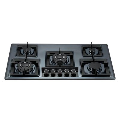 China Precision Outdoor Direct Energy Saving Supply Manufacturer Five Head Gas Stove for sale