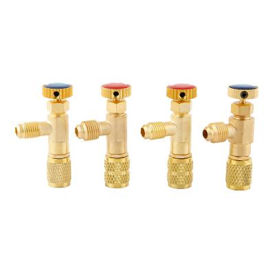 China Home Liquid Dispenser Air Conditioning And Refrigeration Components Condition Connector Adapter Manufacturer Can Tap Charging Valve for sale