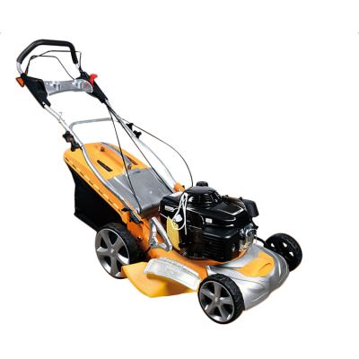 China 4-Stroke 196cc Hand Push Weed Eater Wacker Reel Gasoline Lawn Mower Self Propelled String Trimmer Desbrozadora Mower Gazon for sale