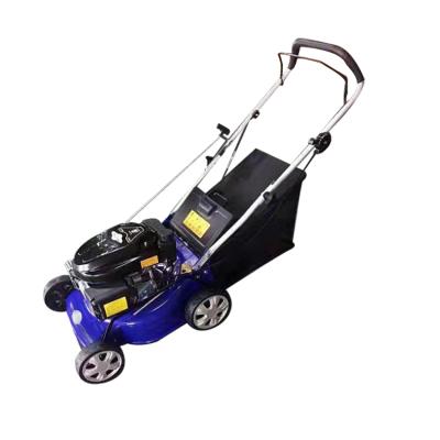 China 4-Stroke 196cc Push Slope Ready Mower Weed Cutter Power String Grass Trimmer Gasoline Lawn Mower Lawn Mower for sale