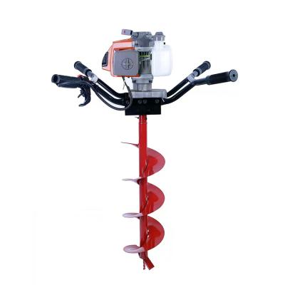 China Mini 2 Stroke 49.5cc Gasoline Twin Earth Auger/Post Hole Digger Driller Earth Auger Drill/Handheld Portable Power Earth Drill Rigs for sale