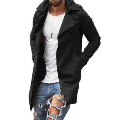 China Men Plus Size Trench Coat Casual Jackets for sale