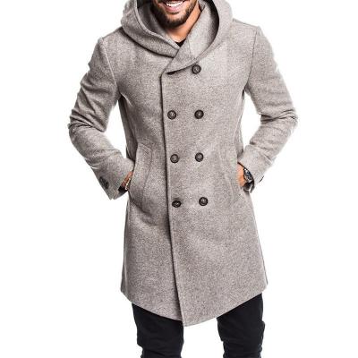 China Hooded Trench Coat Leisure Loose Men′ S Jackets for sale