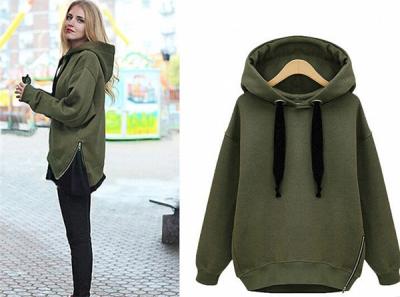 China Autumn Winter Women Casual Jacket Thick Warm Pullover Hoodies for sale