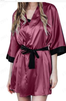 China Women Sexy Night Gown Bathrobe Plus Size Pajamas Set Sexy Lingerie for sale