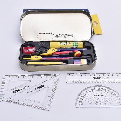 China New school use designer geometry box bofa compass drawing set for sale