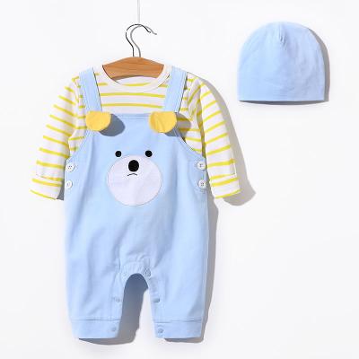 China YIERYING infant casual bib two-piece pants and long sleeve suit, wholesale for sale