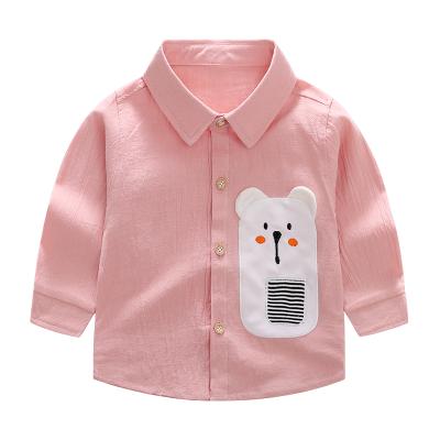 China WCF908 Girl Boy Casual T Shirt Baby Clothes Kids Long Sleeve T Shirts for sale