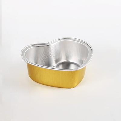 中国 Luxurious Texture Wrinkle Free Foil Cupcake Pan Bakery Cake Pudding Cups With 販売のため