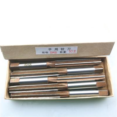 China Wholesale Professional Durable Manufacturer Metal Reamer Dental HSS Reamer Tool Kit Hand Straight Reamer for sale