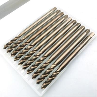 China Industry latest hot selling hss high speed steel tap lengthened tap lengthened tap and die tapping machine straight groove tap thread for sale