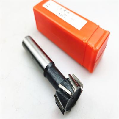 China Durable Straight High Speed ​​Steel Cutter HSS End Mill Router Bit T-SLOT Milling Cutter Cutters Straight High Speed ​​Steel Cutter Tools For Wood for sale