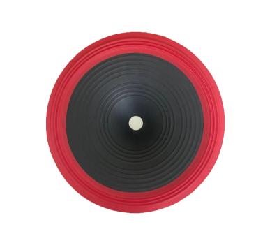 China 83mm Full-Press 15 Inch Red Cloth Edge Paper Cone Pro Audio Stage Speaker Parts for sale