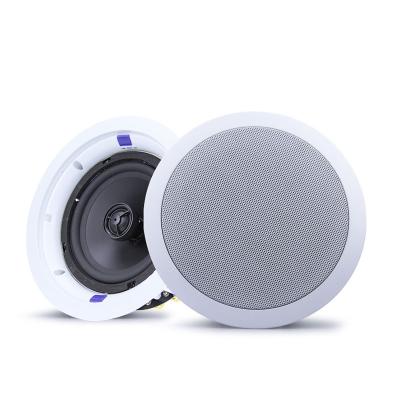 China The Hot Selling AirPlay AUX Ceiling Speaker Cinema Hospital Speaker 618 USB BT. input 6.5 inch white ceiling speaker for sale