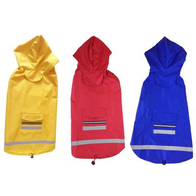 China Viable The New Large Dog Raincoat Pet Clothes for sale