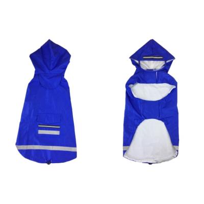 China Low Cost Viable Full Large Strength Custom Traction Raincoat Dog With Hood Two Legs Raincoat for sale