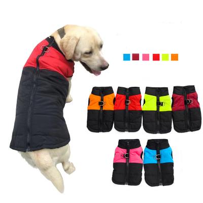 China Sustainable Customized Windproof Dog Vest Vest Dog Clothes Puppy Coat Vest for sale