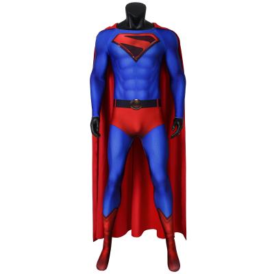 China One Piece Crisis On Infinite Earths Superman Kal-EL/Clark Kent Cosplay Costume Adult Cosplay Costume Set J19044EA for sale