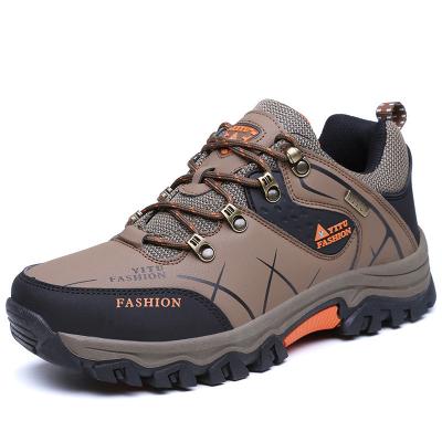 China CUSHIONING Outdoor Walking Packing Tennis Sneakers High Top Rubber Sole Mens Waterproof Trainers Increasing Safety Shoes for sale